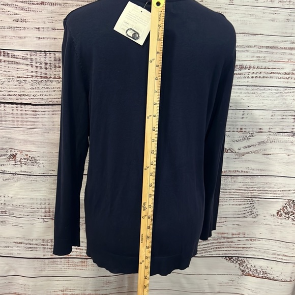 CROFT & BARROW cardigan #1380, size medium - Picture 7 of 8